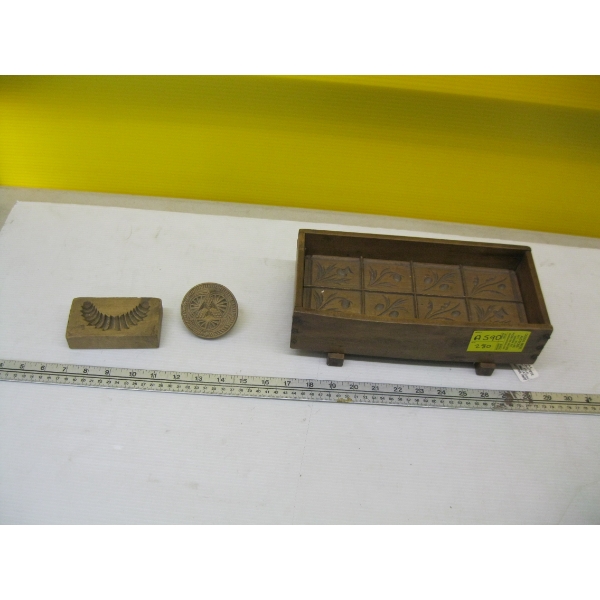 SET OF BUTTER PRINTS FOR PRODUCTION