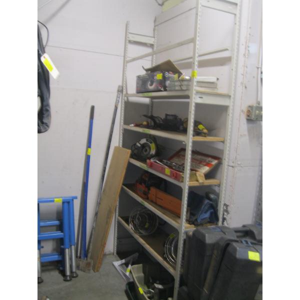 METAL SHELF UNIT - 8'X51"