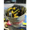 Image 1 : GALVANIZED PAIL W/ASST. TIEDOWN STRAPS