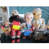 Image 1 : 4 BAR FIGURINES - TIN & PLASTIC