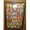 Image 1 : FRAMED POSTER OF APPLE BOX LABELS