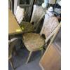 Image 3 : OAK KITCHEN NOOK W/UPHOLSTERED & WOOD FRAMED CHAIRS