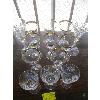 Image 2 : CRYSTAL & GOLD RIM GLASSES