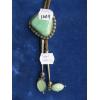 Image 1 : TURQUOISE & SILVER STERLING SIGNED BOLO TIE