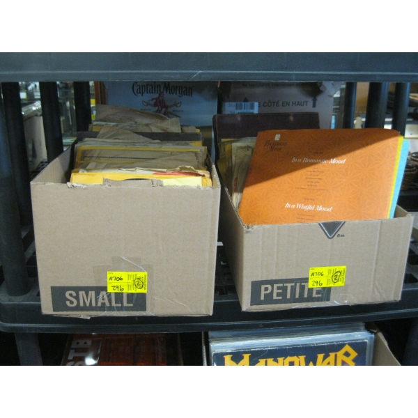 2 FLATS OF RECORDS