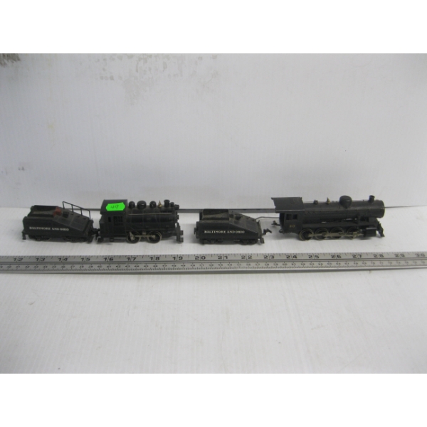 2 HO SCALE ENGINES & TENDERS
