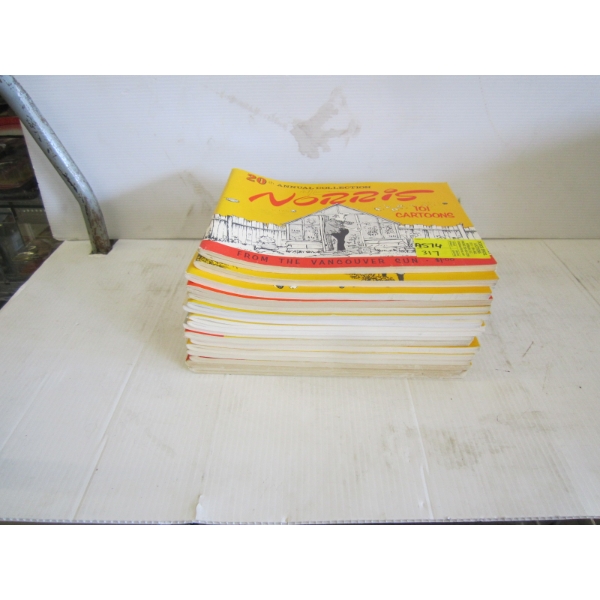 NORRIS CARTOON BOOKS FROM VANCOUVER SUN