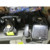 Image 1 : WALL MOUNT DIAL TELEPHONE & THE BLACK CRANK TELEPHONE