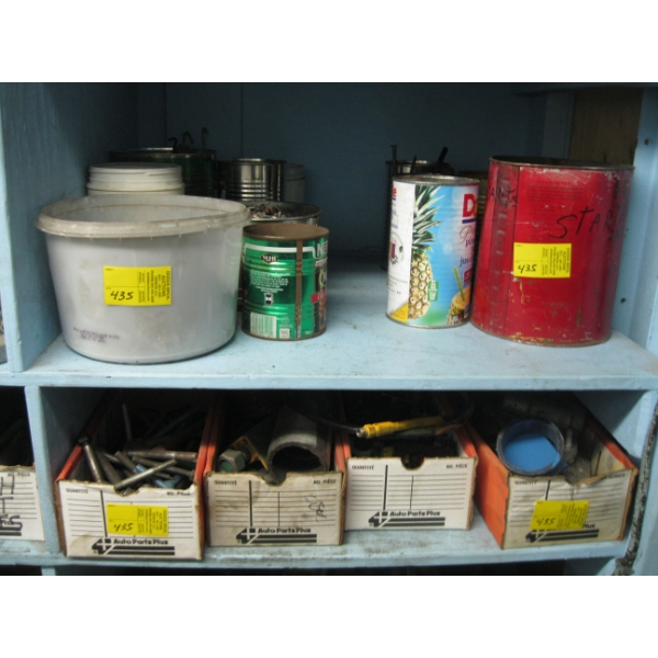 ASST. NUTS & BOLTS, ELECTRICAL, ETC.