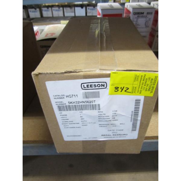 LEESON 1/3HP SINGLE PHASE MOTOR IN BOX