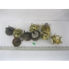 Image 7 : REPLACEMENT LAMP BURNERS, WICKS, PLUGS & ALADDIN GLASS LAMP W/BURNER