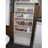 Image 1 : WHITE ADJUSTABLE SHELF UNIT