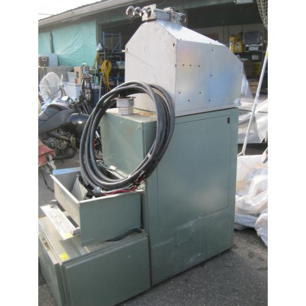 LG. PELLET FURNACE W/ASST. ACCESSORIES - HOPPER, ETC.