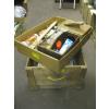 Image 1 : WOOD CRATE W/BOOKS & FLAT OF SHOE CARE SUPPLIES