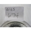 Image 3 : 2016 1 OZ .999 FINE SILVER 2LB COIN, (TAX EXEMPT)