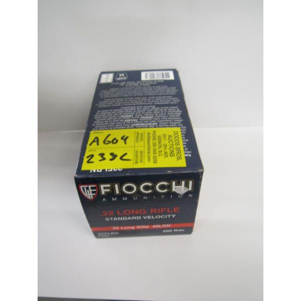 RIOCCHI .22 LONG RIFLE STANDARD VELOCITY 40LRN[1X500 ROUNDS