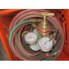 Image 2 : BIN W/OXY ACETYLENE GUAGES & HOSE