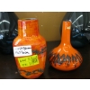 Image 1 : 2 WEST GERMAN FAT LAVA VASES