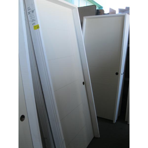 36" X 80" LEFT HAND INTERIOR DOOR W/FRAME
