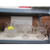 Image 1 : 6 PIECES OF VINTAGE GLASSWARE
