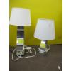 Image 2 : 3 STAINLESS STEEL BASED LAMPS