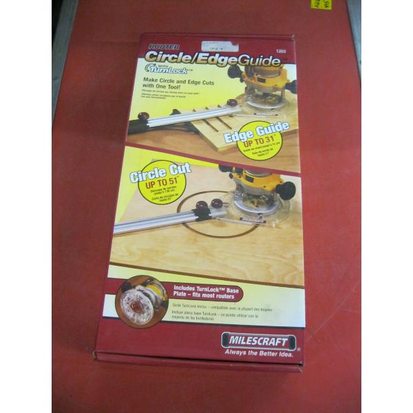 ROUTER CIRCLE EDGE GUIDE