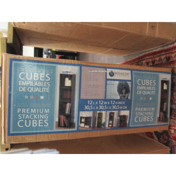 NEW IN BOX PREMIUM STACKING CUBES