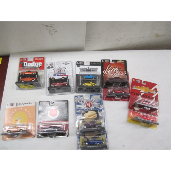 14 SMALL DIECAST CARS & TRUCKS