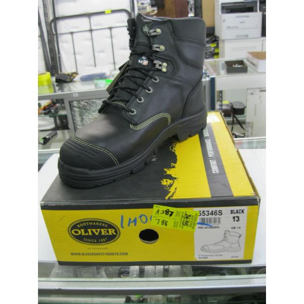 PAIR OF SZ 13 OLIVER 6" EH WORKBOOTS