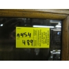 Image 4 : GLASS DOORED DISPLAY CABINET - BROKEN BACK