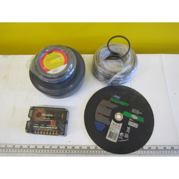 MISC. WIRE, CUT OFF BLADE, ETC.