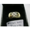 Image 3 : MENs 10KT RING W/SM. DIAMOND, 4GR SZ 10 1/4