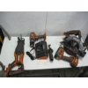 Image 2 : RIGID CORDLESS TOOL SET W/CHARGER, 2 BATTERIES, CIRCULAR SAW, DRILL, IMPACT & SAWZALL FLASHLIGHT