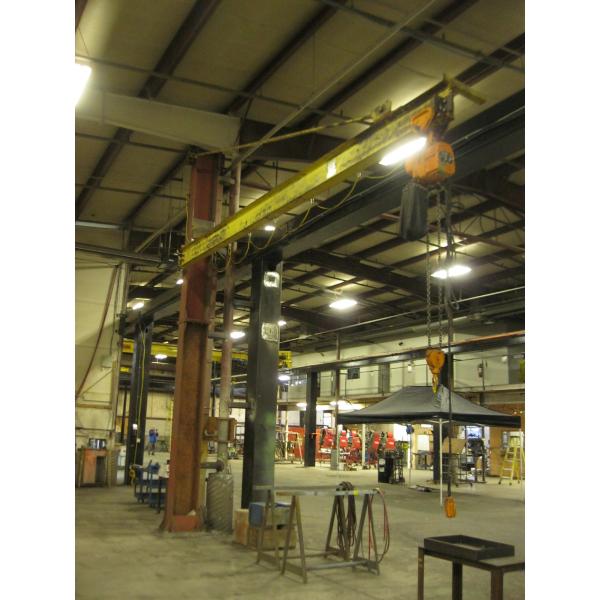 KITO 2 TON ELECTRIC HOIST W/SWING ARM