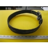 Image 1 : LEATHER BELT W/CHAIN BUCKLE