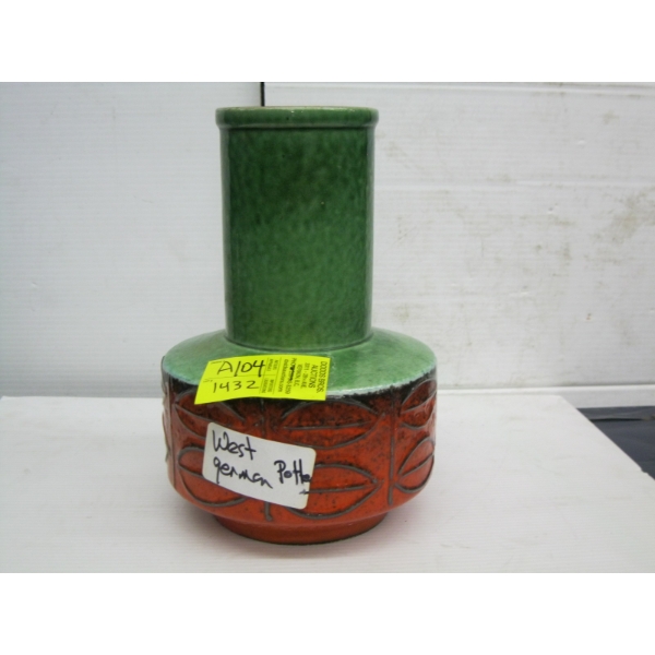 WEST GERMAN POTTERY VASE