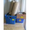 Image 1 : MISC. PAPER ROLLS, WHEELS, HARDWARE, ETC.