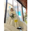Image 6 : GORGEOUS MCM LADY DIANA DOLL IN WEDDING DRESS - *CHARLES NOT INCLUDED*