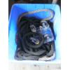 Image 4 : BIN OF MISC. ROPE, 4 WHEEL DOLLY, "AS IS" FIRE EXTINGUISHER, ETC.