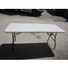 Image 1 : FOLDING PLASTIC WHITE TABLE