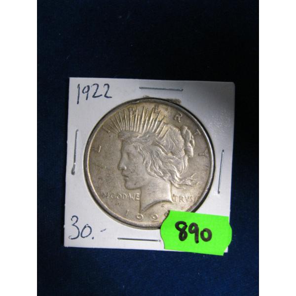 1922 AMERICAN SILVER $1