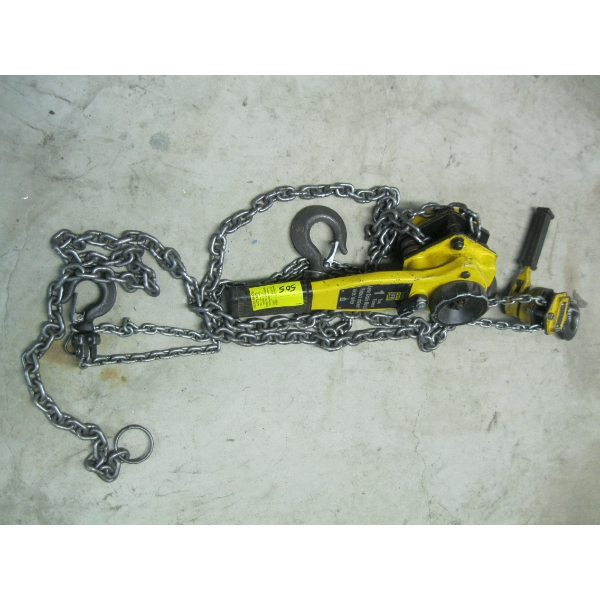 2 SM. & LG. CHAIN COME A LONGS