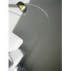 Image 1 : BRUSHED STAINLESS FLOOR LAMP