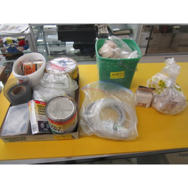 MISC. - CONTACT CEMENT, BISCUITS, DOWEL, ETC.
