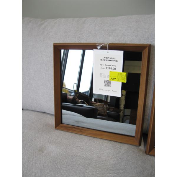 OPUS CONSOLE MIRROR (WOOD FRAMED) APPROX. 50CM