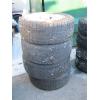 Image 1 : SET OF 4 TIRES ON DODGE RIMS, 275/55R20