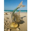 Image 2 : EXQUISITE MCM COLORFUL GLASS FISH PIECE