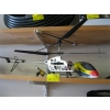 Image 1 : ELECTRIC REMOTE CONTROL HELICOPTER & A SM. 049 GAS AIRPLANE ENGINE