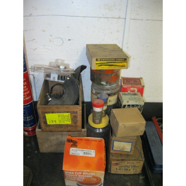 MISC. SCREWS, TACKS, NUTS & BOLTS, WOODRUFF KEYS, ETC.