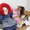 Image 4 : MISC. DOLLS & ANIMAL FIGURES